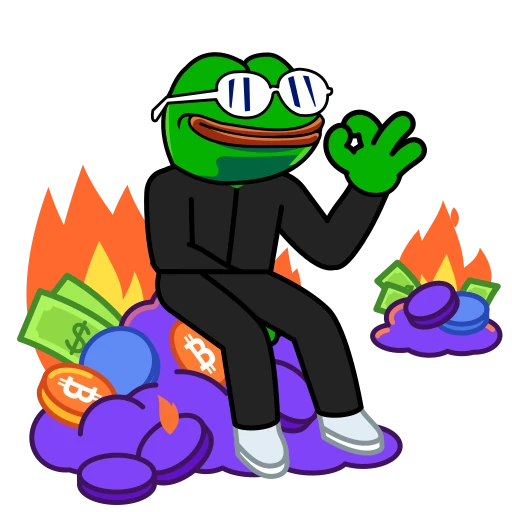 👌 Стикер «Croak Efrog» для Telegram