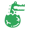 Стикер 14 Crocodiles