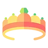 Стикер 32 👑 Короны. Для вип статусов годится 😎