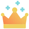 Стикер 59 👑 Короны. Для вип статусов годится 😎