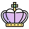 Стикер 30 👑 Короны. Для вип статусов годится 😎