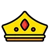 Стикер 60 👑 Короны. Для вип статусов годится 😎