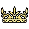 Стикер 18 👑 Короны. Для вип статусов годится 😎