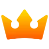 Стикер 23 👑 Короны. Для вип статусов годится 😎