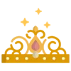 Стикер 2 👑 Короны. Для вип статусов годится 😎