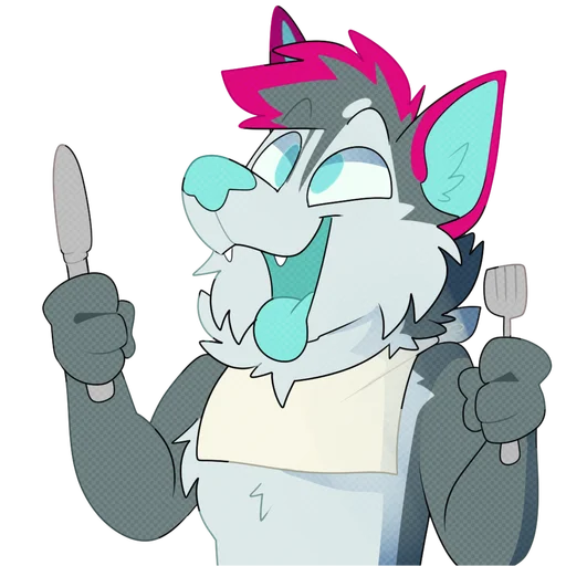 🍴 Стикер «Crux Wusky» для Telegram