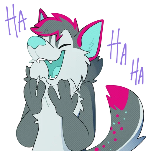 😂 Стикер «Crux Wusky» для Telegram