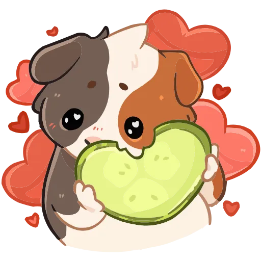 🥰 Эмодзи «Огурчик» для Telegram