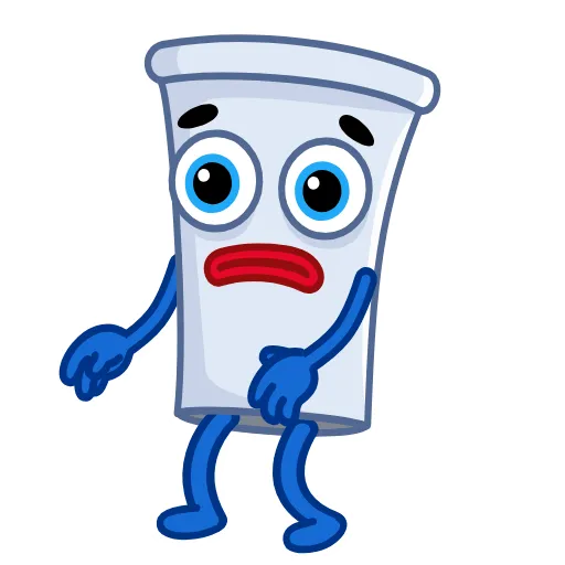 Стикер 7 Cup Man