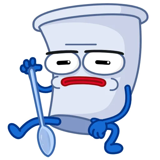 Стикер 14 Cup Man