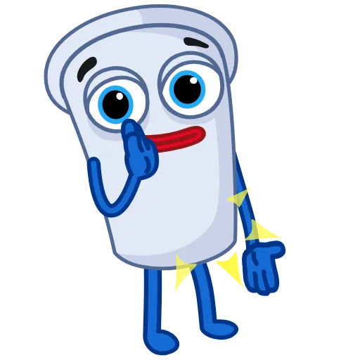 Стикер 16 Cup Man