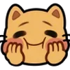 Стикер 15 🥺 Cursed cat - эмоджи курсед котики