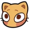 Стикер 10 🥺 Cursed cat - эмоджи курсед котики