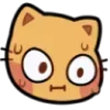 Стикер 3 🥺 Cursed cat - эмоджи курсед котики