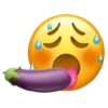Стикер 57 Cursed Emojis