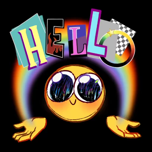 Стикер 5 Face Emoji Animated