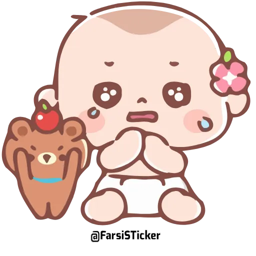 Стикер 19 Cute Baby