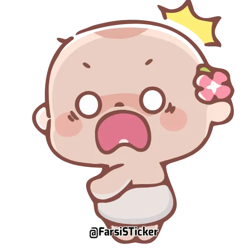 Стикер 26 Cute Baby