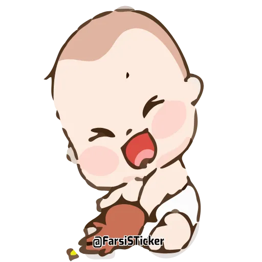 Стикер 39 Cute Baby