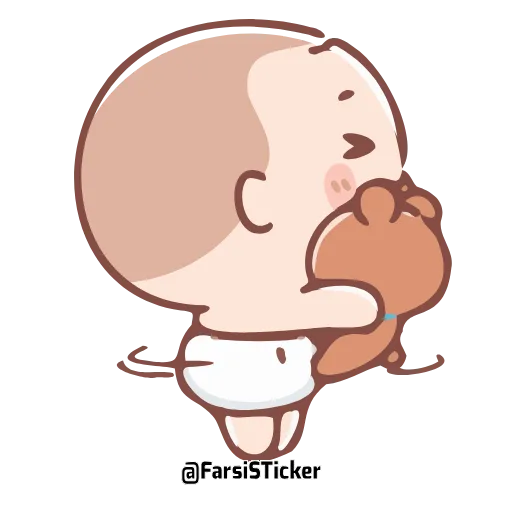 Стикер 25 Cute Baby