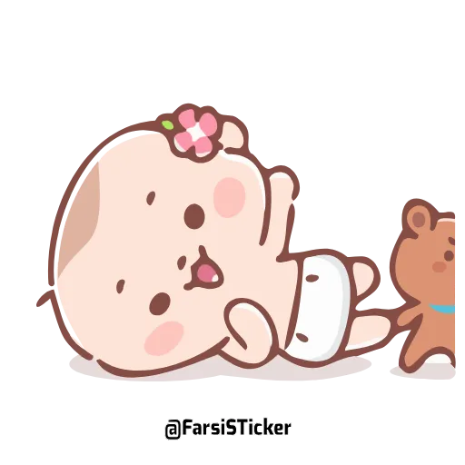 Стикер 29 Cute Baby