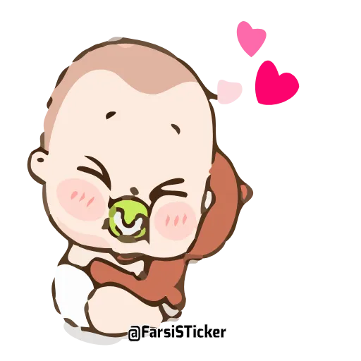 Стикер 46 Cute Baby