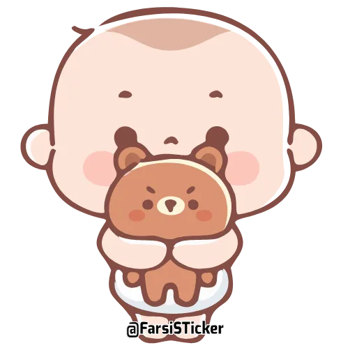 Стикер 37 Cute Baby