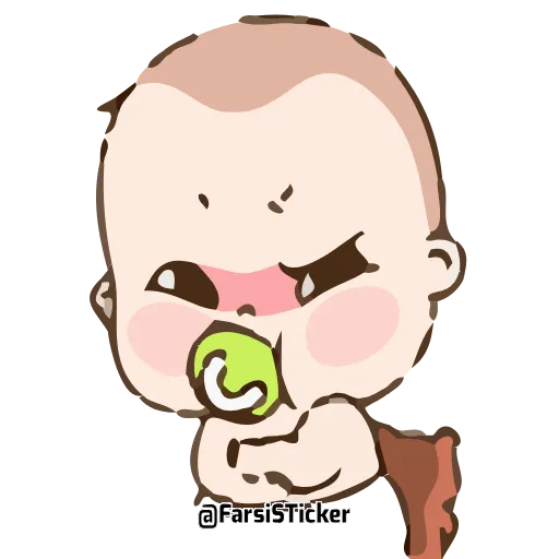 Стикер 44 Cute Baby