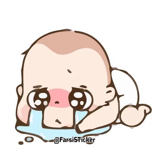 Стикер 38 Cute Baby