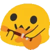 Стикер 13 Blob emoji из Android
