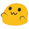 Стикер 51 Blob emoji из Android