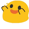Стикер 6 Blob emoji из Android