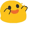 Стикер 7 Blob emoji из Android