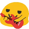 Стикер 12 Blob emoji из Android