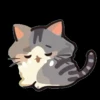 Стикер 22 Cute Cat Balls