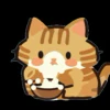 Стикер 7 Cute Cat Balls
