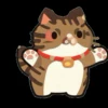 Стикер 4 Cute Cat Balls