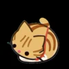 Стикер 17 Cute Cat Balls