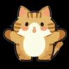 Стикер 19 Cute Cat Balls