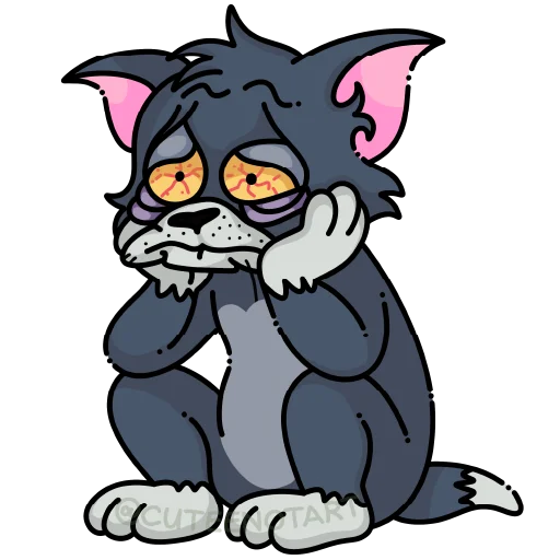 🐱 Стикер «cute cat (no text)» для Telegram