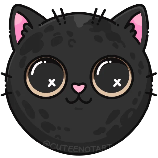 🐱 Стикер «cute cat (no text)» для Telegram
