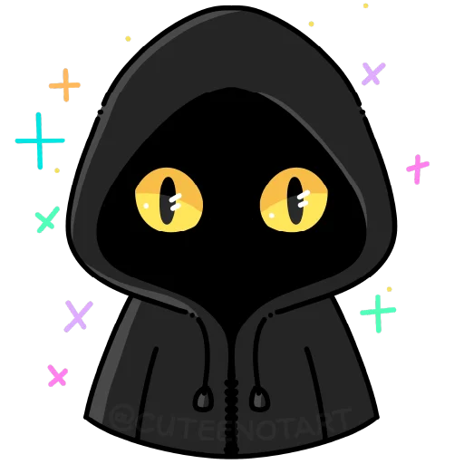 🐱 Стикер «cute cat (no text)» для Telegram
