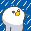 Стикер 31 🐤 Cute chick - гусь и цыплёнок
