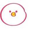 Стикер 42 🐤 Cute chick - гусь и цыплёнок