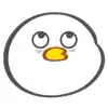 Стикер 46 🐤 Cute chick - гусь и цыплёнок