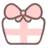 Стикер 3 💕 Christmas bunny
