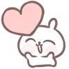 Стикер 14 💕 Christmas bunny