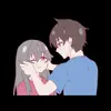 Стикер 8 🥰 Видеоанимированный набор эмоджи с парочкой