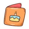 Стикер 25 Cute Doodle 3