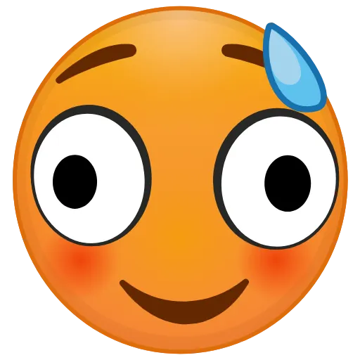 Стикер 5 Cute Emojis -